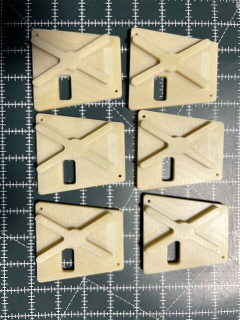 Milled composite brackets